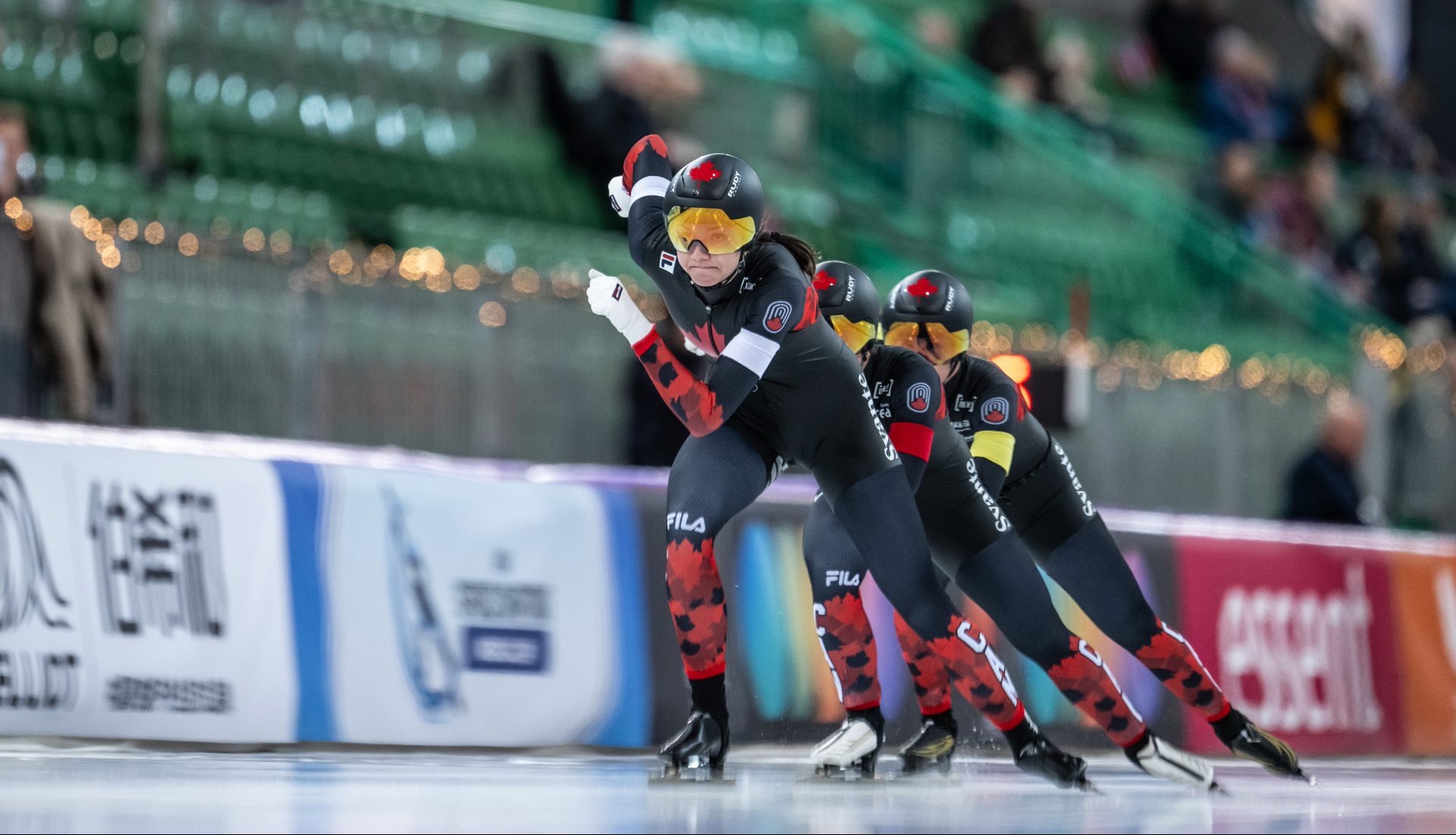 Canada pips USA to seize women's Team Pursuit Trophy in Hamar