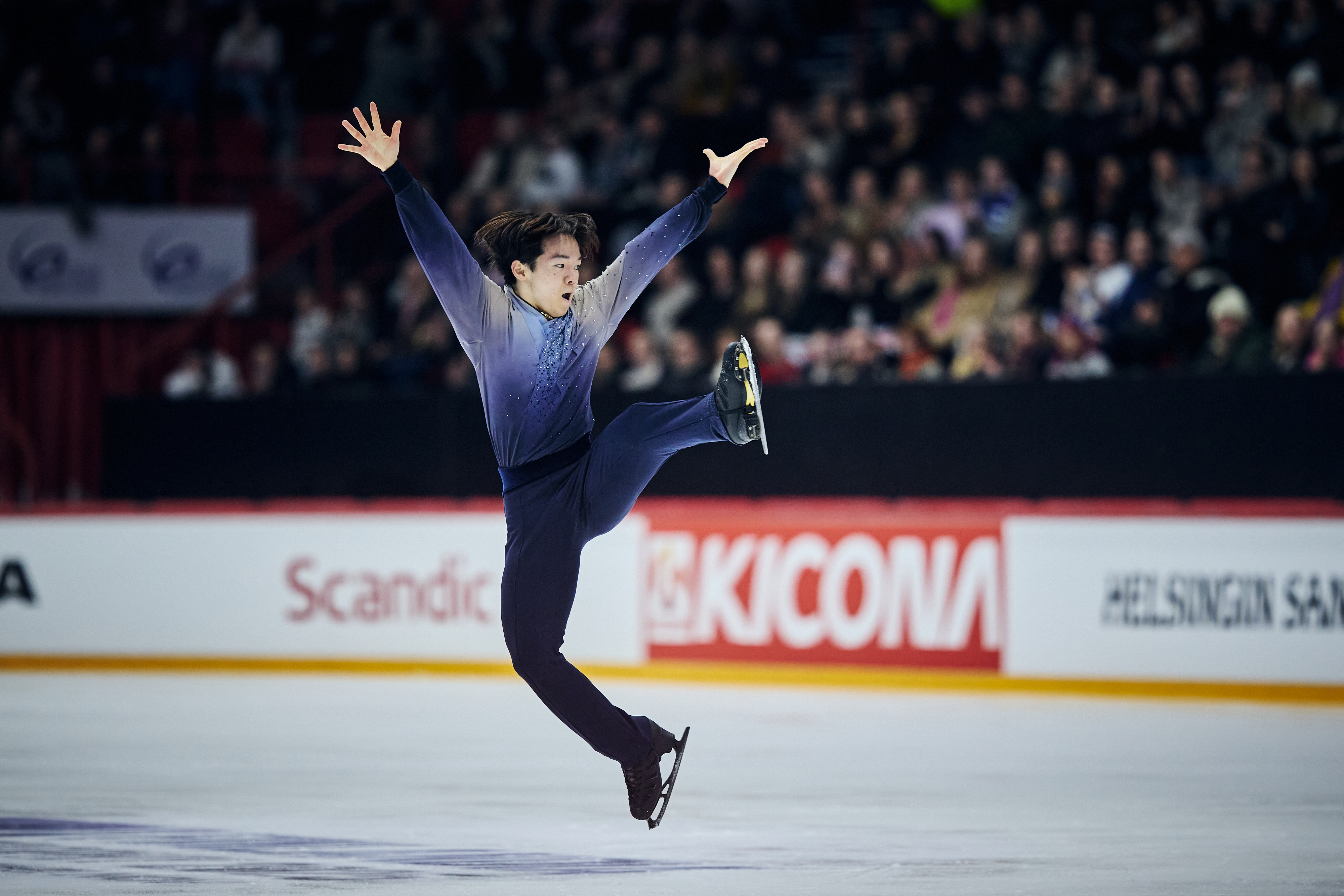 Yuma Kagiyama takes crown again in Finland, next stop ISU Grand Prix Final
