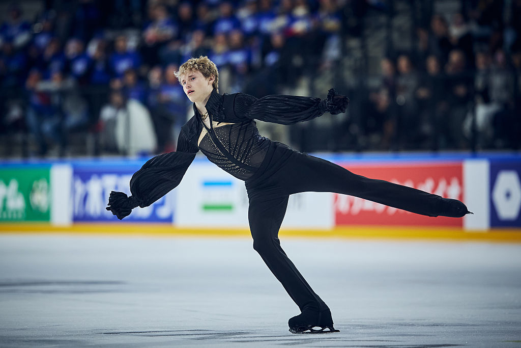 Quad God Ilia Malinin reigns supreme in Angers at ISU Grand Prix de France 