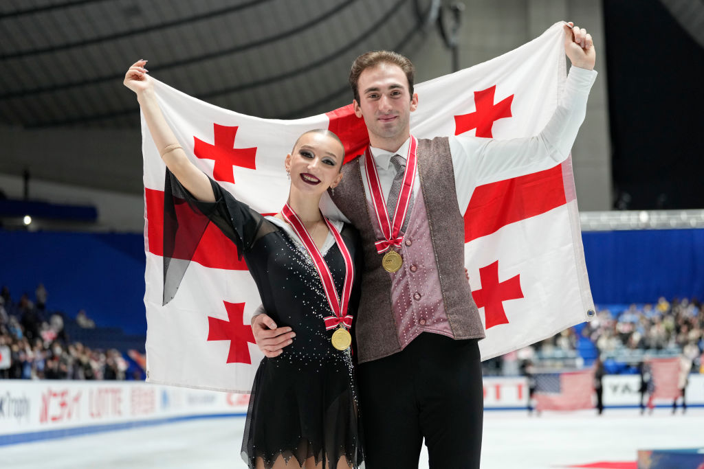 Metelkina/Berulava clinch first Grand Prix Pairs gold for Georgia at NHK Trophy
