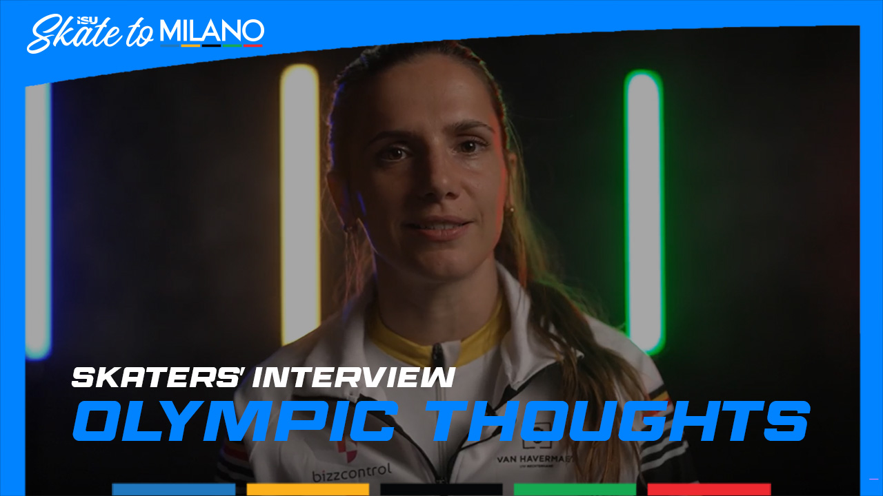 How much do skaters think about the upcoming Olympics?