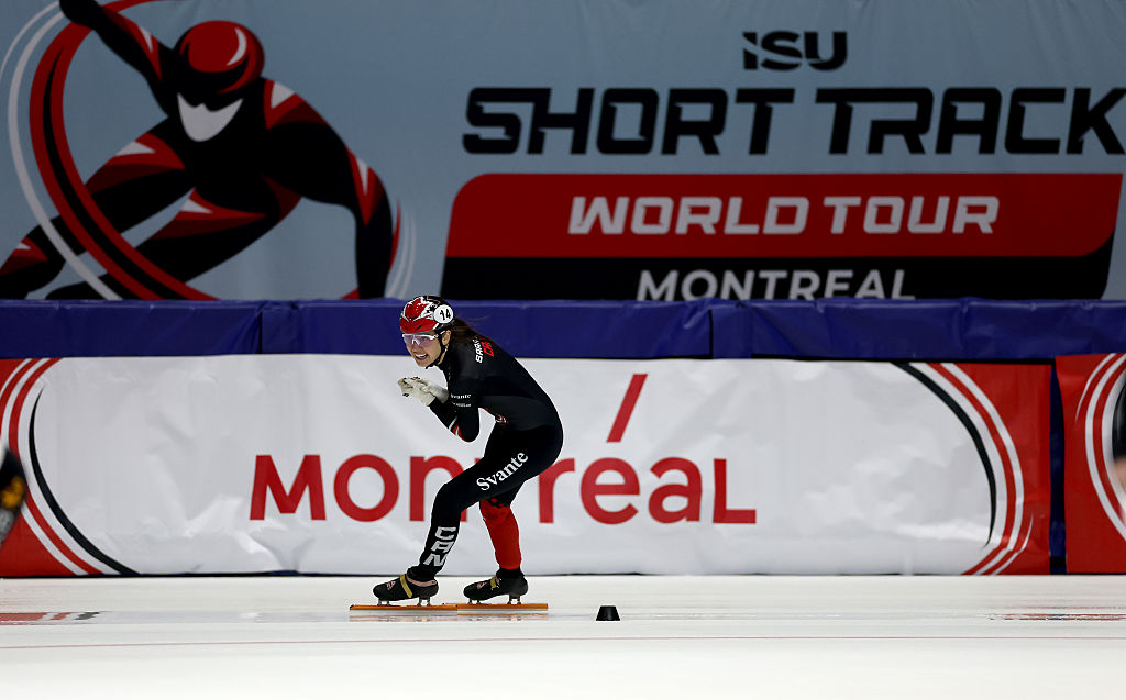 Sarault strikes again to continue dream Short Track week in Montreal