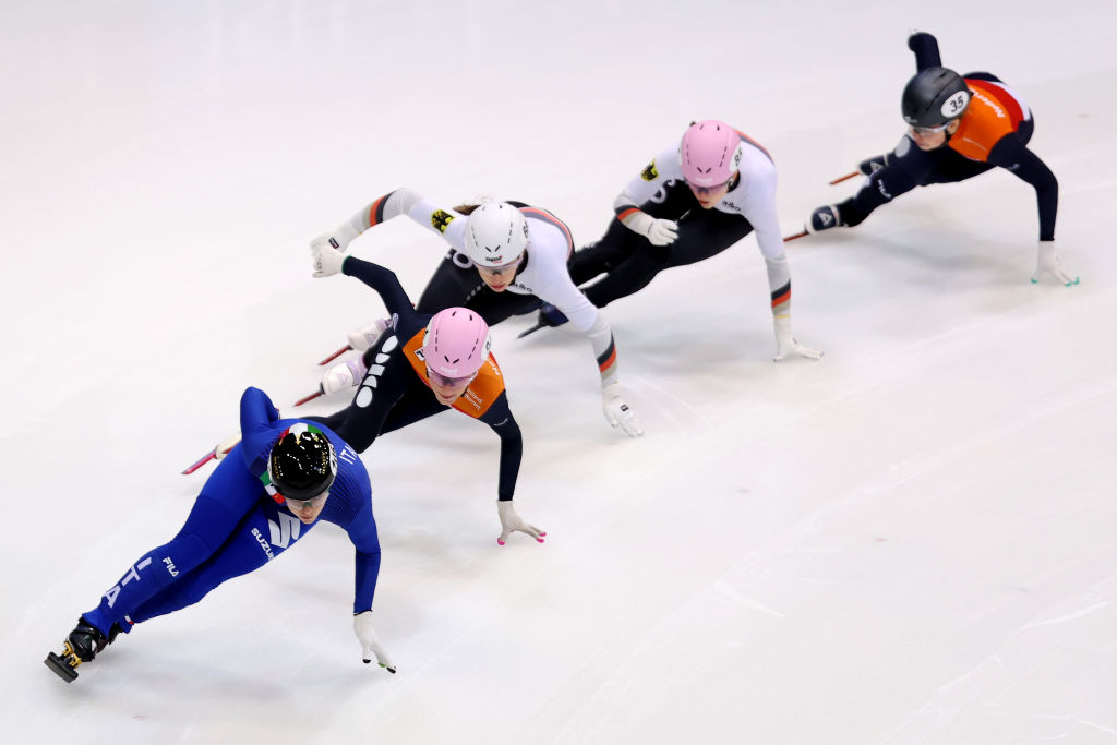 Fontana (ITA) extends legendary European Championship record with two golds in Dresden