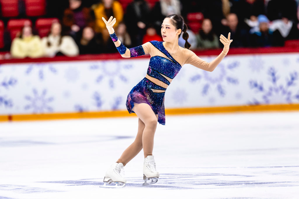 Hana Yoshida (JPN) sparkles with gold in Finland, next stop the ISU Grand Prix Final