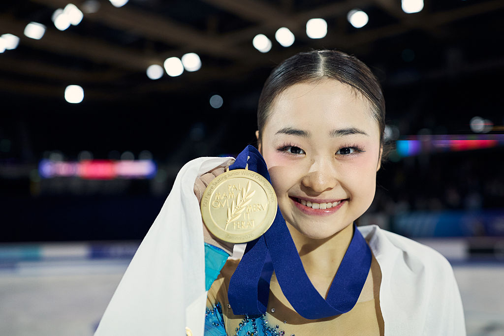Shamada Mao Shimada wins record fourth gold at ISU Junior World Championships ...