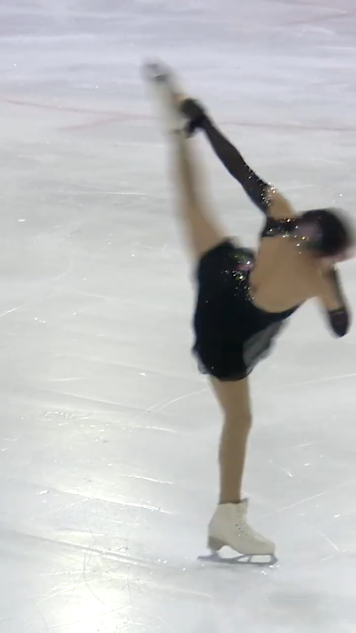 Mei Okada in Junior Women's Short Program