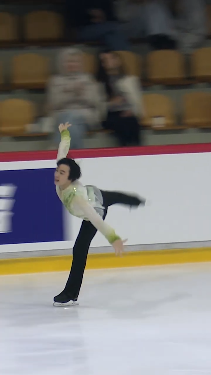 Sena Takahashi sits atop the leaderboard after the Short Program